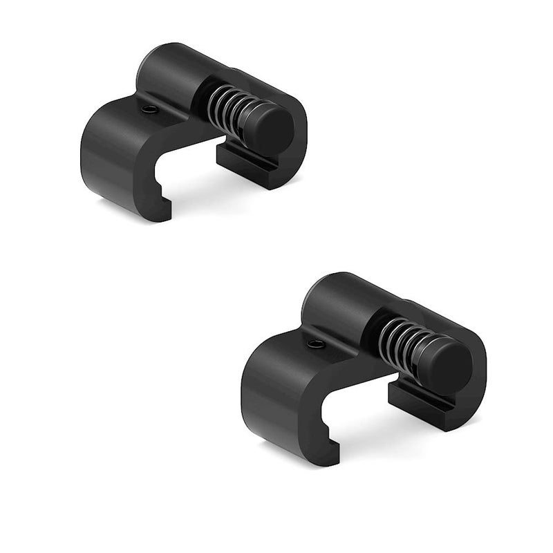 CCJH 2PCS Adjustable Barn Door Stopper fit for 1.57inch/40mm Flat Track, Sliding Barn Door Hardware Accessories Replacement - Image 1